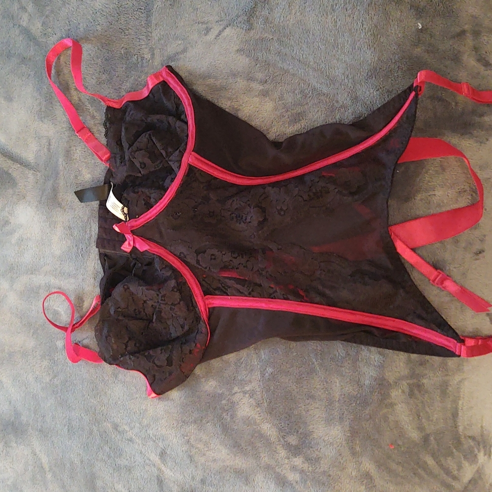 Adore Me red corset